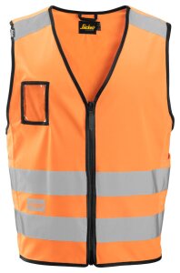 9153 Snickers Hi-Vis Weste, Klasse 2