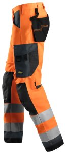 6331 Snickers AllroundWork, High-Vis Arbeitshose+, Klasse 2, Regular Fit