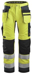6230 Snickers AllroundWork, High-Vis Arbeitshose+ mit HT,...