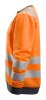 8037 Snickers AllroundWork, High-Vis Sweatshirt Klasse 2/3