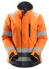 1137 Snickers AllroundWork 37,5°  isolierte Hi-Vis Damen-Jacke Klasse 2/3