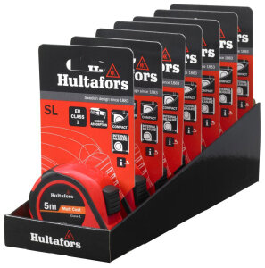 HULTAFORS Rollmeter SL 5M Display (351207)