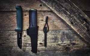 HULTAFORS Outdoor Messer OK1 mit Etui (380110)