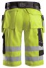 3033 Snickers High-Vis Shorts mit Holstertaschen, Klasse 1, Loose Fit