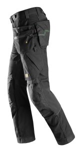 6902 Pantalon de travail Snickers FlexiWork, avec poches holster - 0404 noir - 054 (taille standard)
