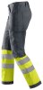 6900 Pantaloni Snickers HV Service Logistik, taglia 1 - 5866 grigio acciaio-giallo - 044 (taglia standard)