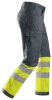 6900 Pantaloni Snickers HV Service Logistik, taglia 1 - 5866 grigio acciaio-giallo - 044 (taglia standard)
