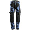 8604 camuflageblau-schwarz